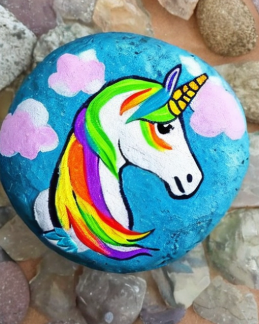 10 Awesome Unicorn Rock Painting Ideas