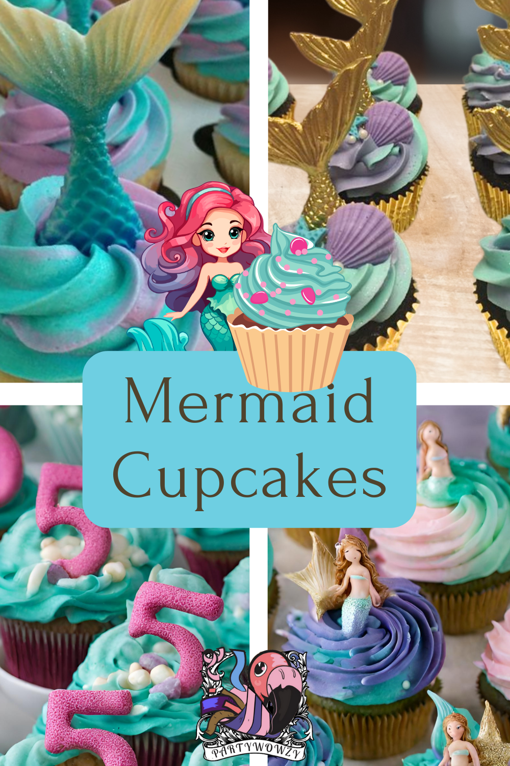 mermaid cupcake ideas