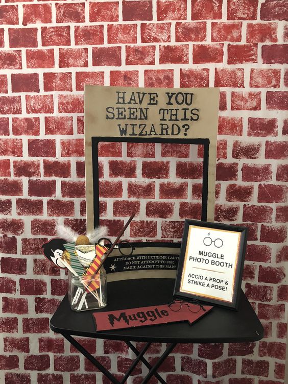 Harry Potter Photo Booth