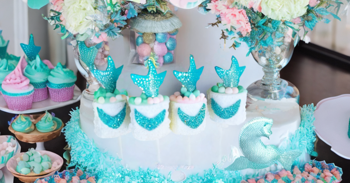DIY Mermaid Birthday Party for Kids - Party Wowzy