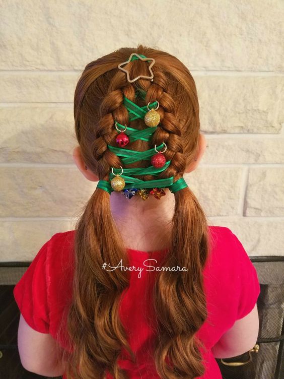 DIY Crazy Christmas Hair Day Ideas - Party Wowzy