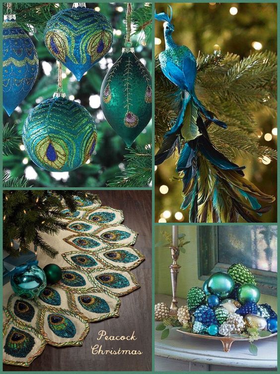 Peacock Christmas Ideas