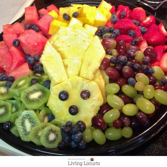 How to Make an Easter Fruit Tray
