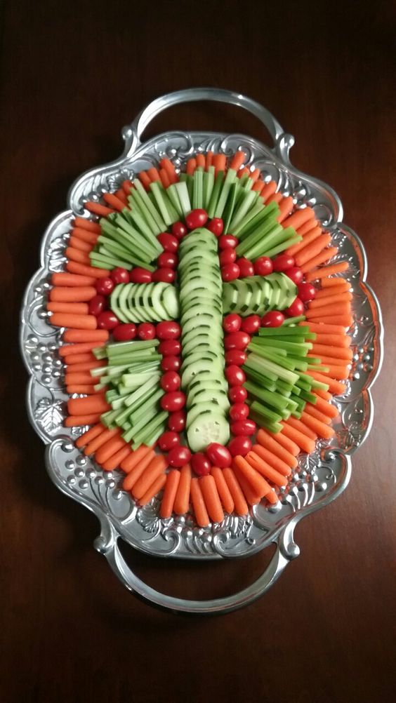 How to Make an Easter Veggie Tray