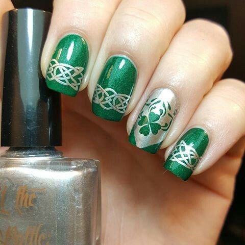 St Patricks Day Nail Art