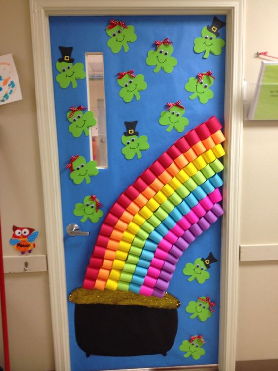 St Patricks Day Classroom Door Ideas