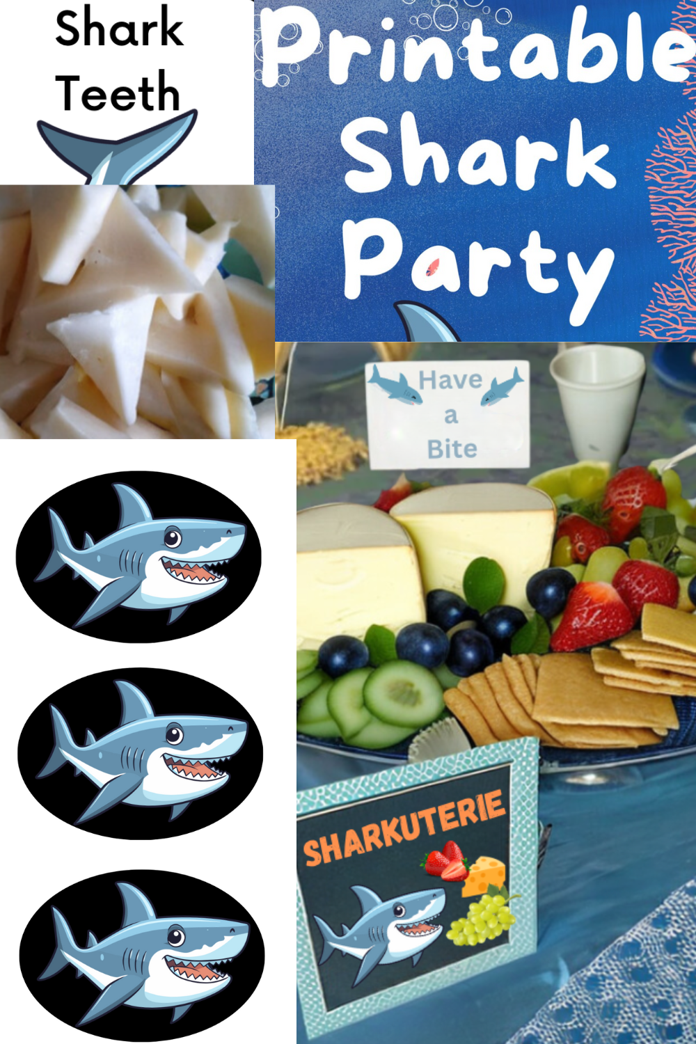 diy shark party