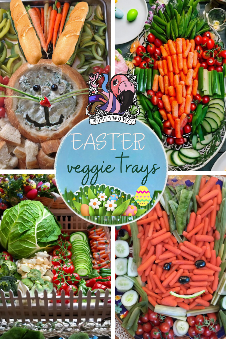 8 DIY Spring and Easter Veggie Tray Ideas